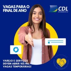 Varejo e serviços devem abrir 105 mil vagas para o fim de ano